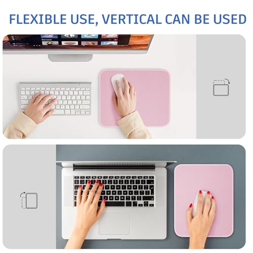 Modern Pink Mouse Pad, Nice and Cute Mouse Set